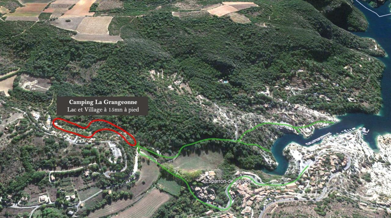 Camping La Grangeonne Esparron-de-Verdon Luaran gambar